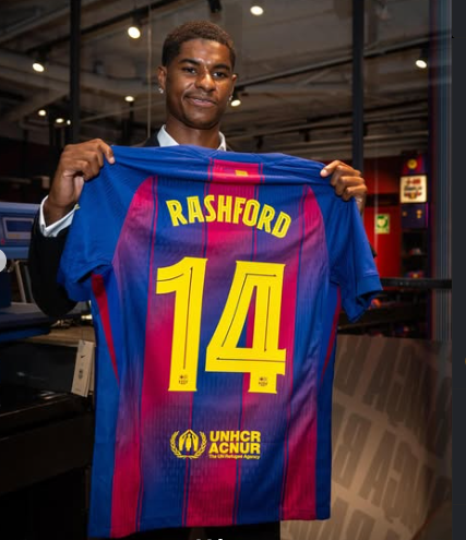 Marcus Rashford welcome to Barcelona 

 Manchester United’s Bold Bid to Reinvent Its Attack with Bryam Mbeumo