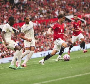 Mason Mount playing for Manchester United Unleashing Potential: Mason Mount’s Quest for Redemption and United’s Resurgence