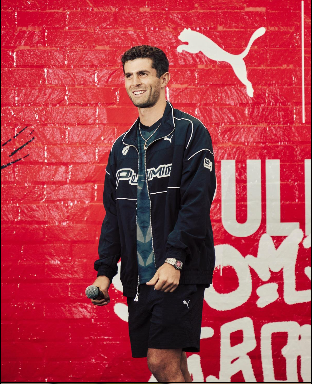 Christian Pulisic at an event Unleashing Excellence: Christian Pulisic’s New Signature Cleats Signal a Bold Era of Innovation and Confidence