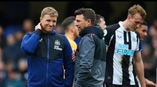 Eddie Howe at Stamford Bridge, Chelsea FC, London Newcastle’s Bold Pursuit: A Game-Changer in Modern Football Strategy 