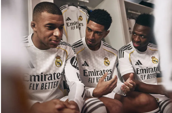 Real Madrid’s players in the latest home kit Renewed Ambition: How Real Madrid Is Poised to Reclaim Glory in the 2025-26 Season
